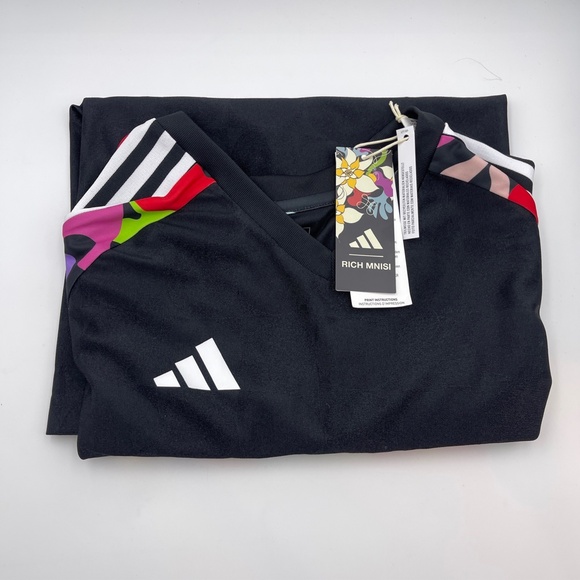 BNWT NEW Adidas Women's Tiro Pride Jersey size 1X (Plus Size) (HY9632) - Picture 6 of 8